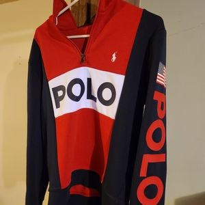 Polo Ralph Lauren American Flag Quarter Zip